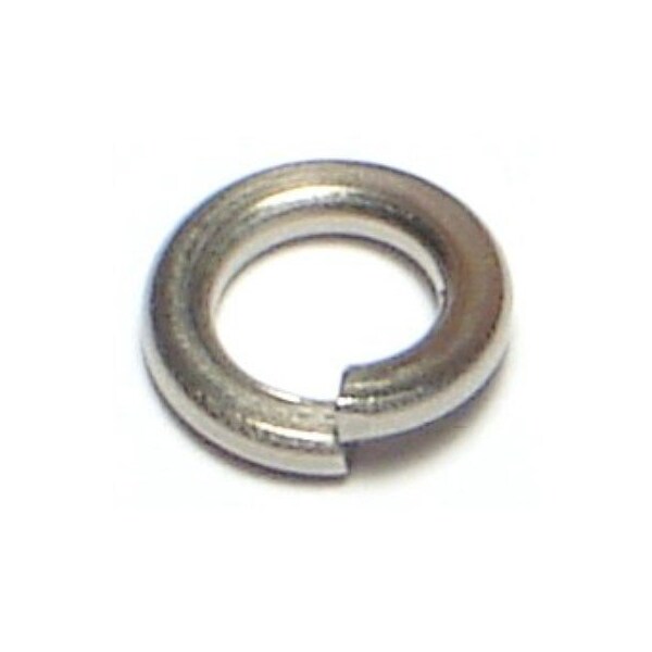 Midwest Fastener Split Lock Washer, For Screw Size #10 18-8 Stainless Steel, Plain Finish, 50 PK 63834 - main